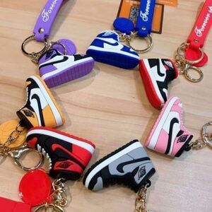 COPY - Air Jordan Premium Quality Key Chains Pink color